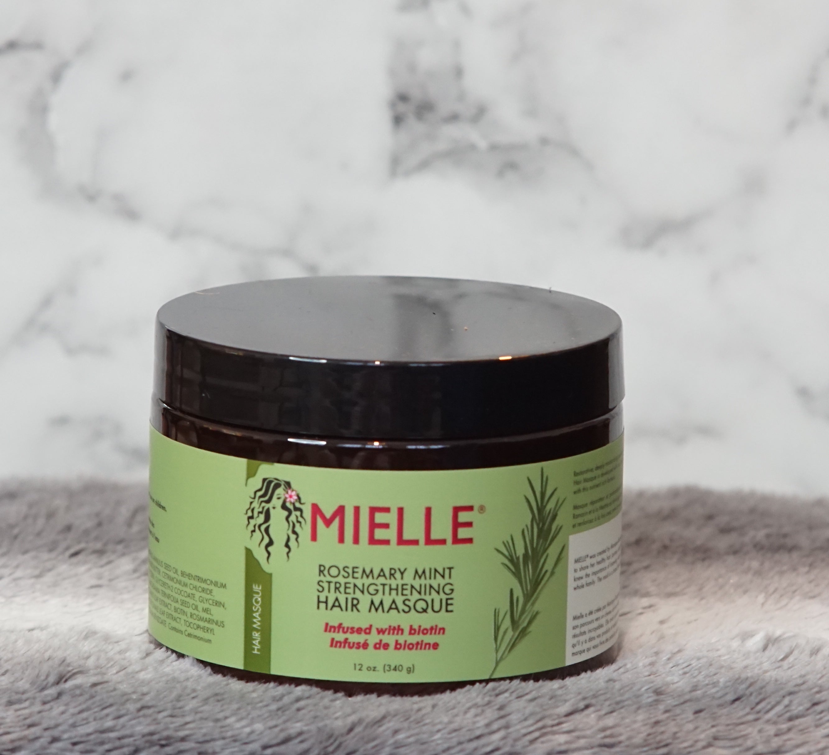 MIELLE ROSEMARY MINT STRENGTHENING HAIR MASQUE 340 ML –