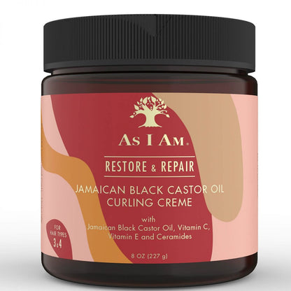 As I Am Jamaican Black Castor Oil Curling Creme 8oz