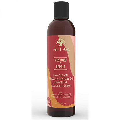 As I Am Jamaican Black Castor Oil Leave-in Conditioner 8oz