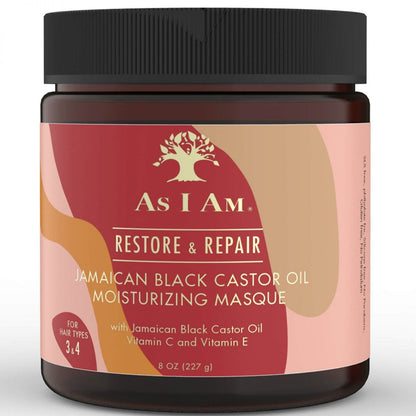 As I Am Jamaican Black Castor Oil Moist Masque 8oz