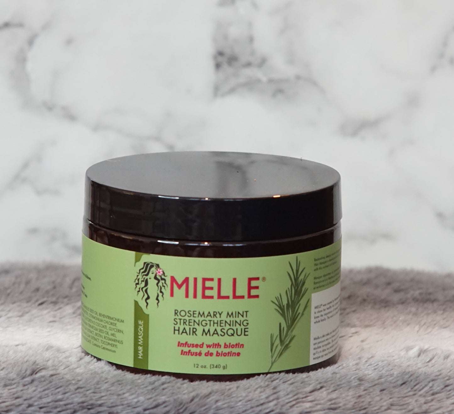 MIELLE ROSEMARY MINT STRENGTHENING HAIR MASQUE 340 ML