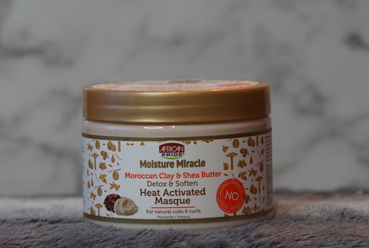 African Pride Moisture Miracle Heat Activated Masque 12oz