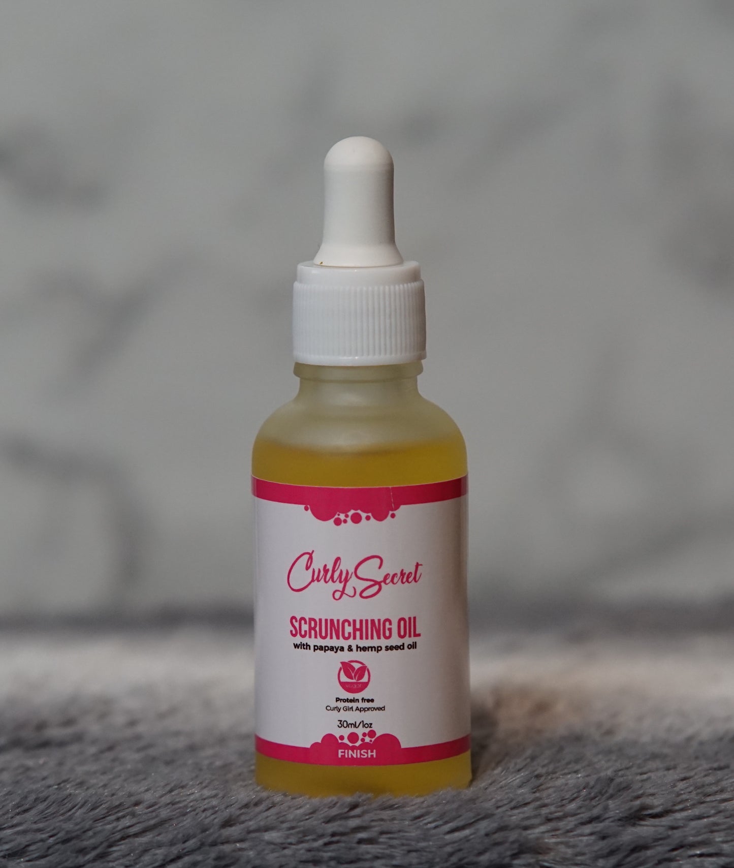 Scrunching oil - Curly secret