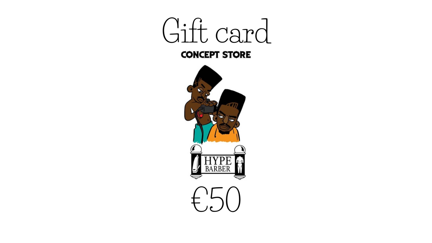 HYPE BARBER gift card