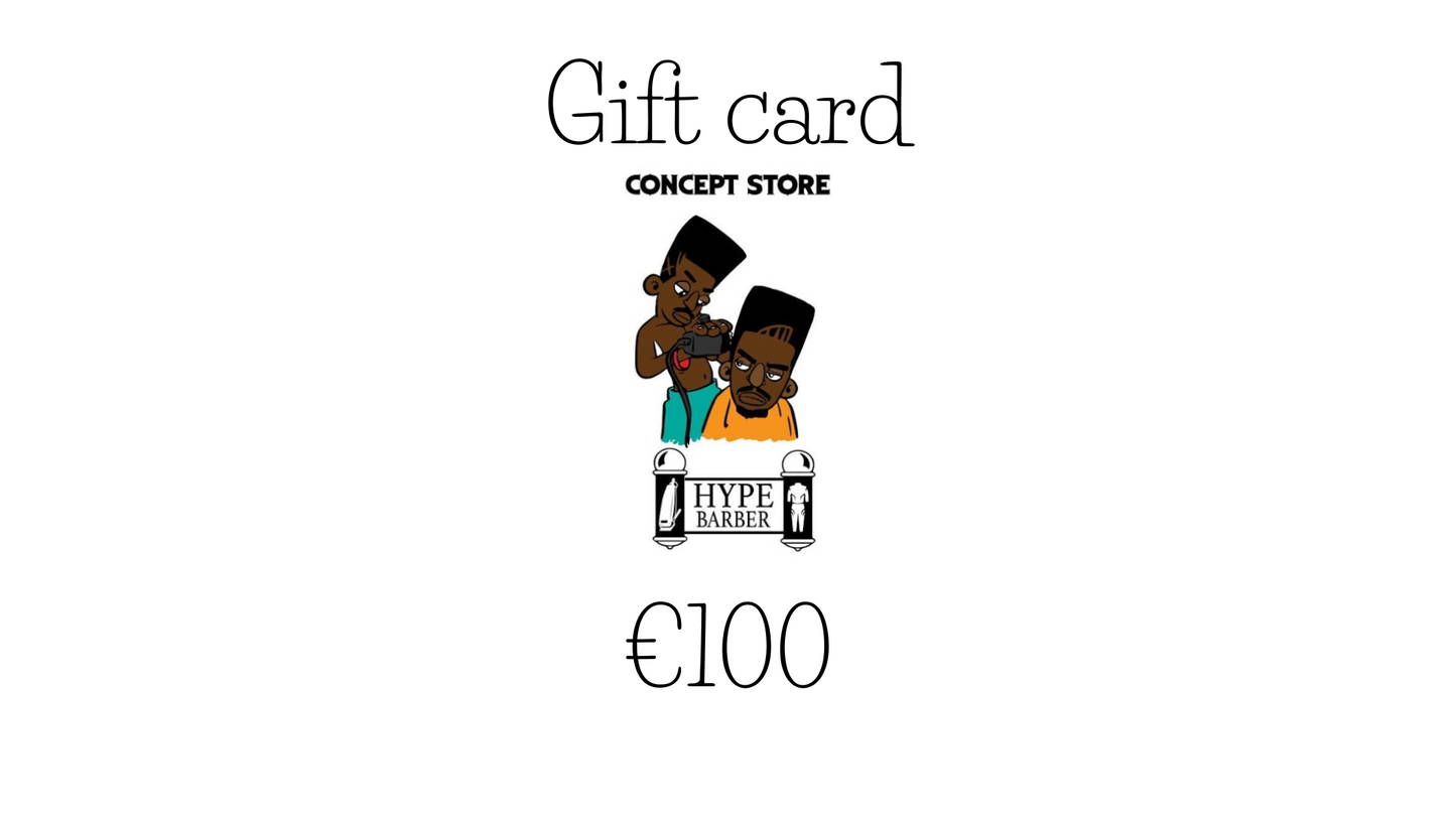 HYPE BARBER gift card