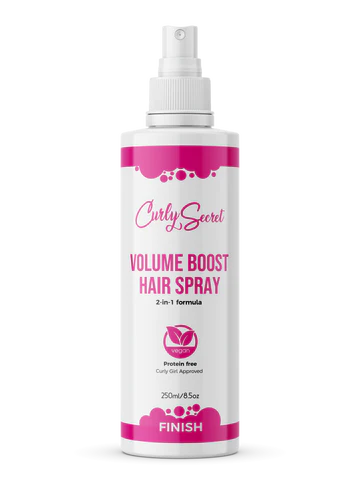 Volume Boost Hairspray - Curly secret